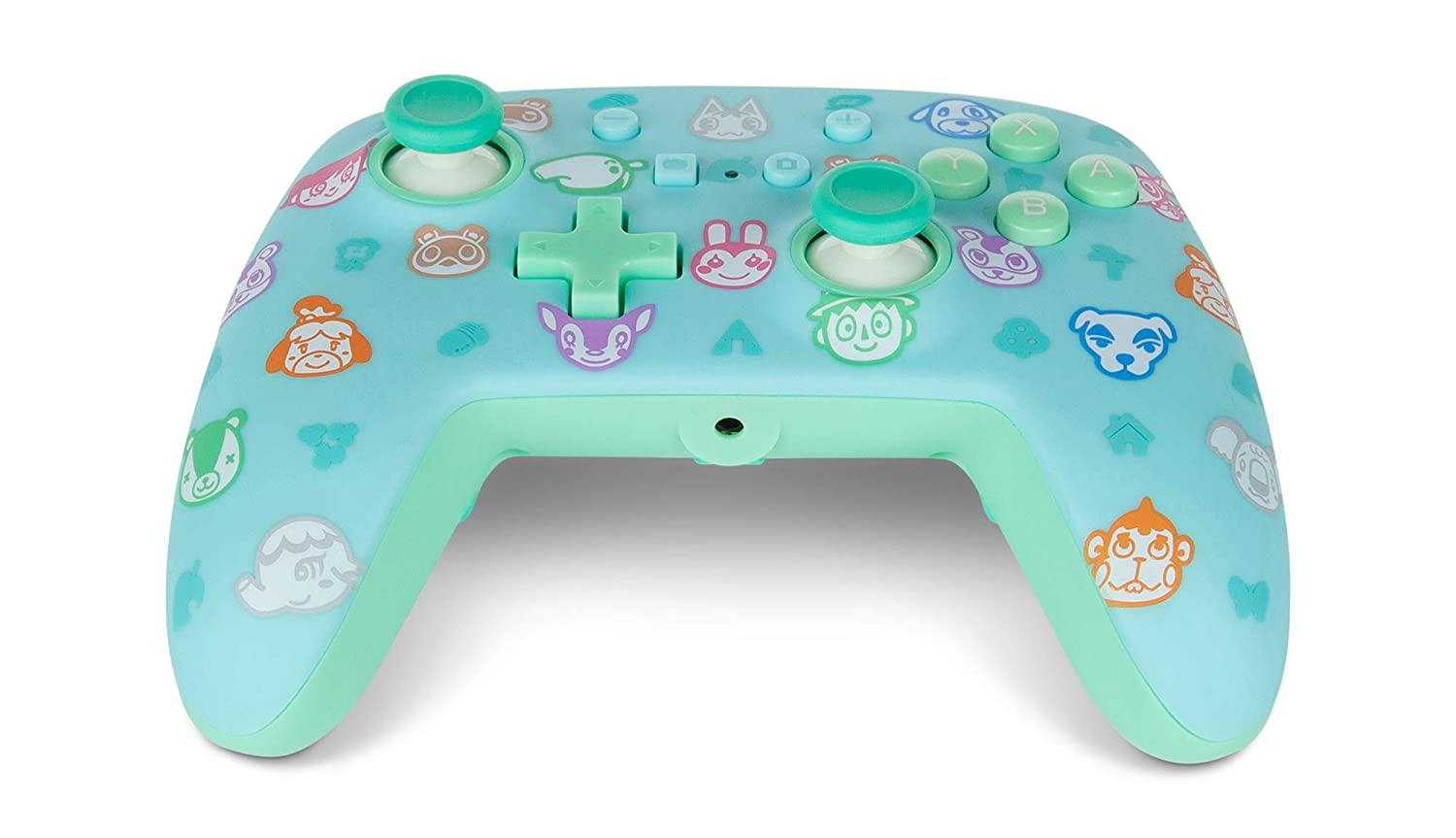 PowerA Enhanced Wired Controller for Nintendo Switch - Mario White, Gamepad, Wired Video Game Controller, Gaming Controller - Nintendo Switch - JOY2ESpree