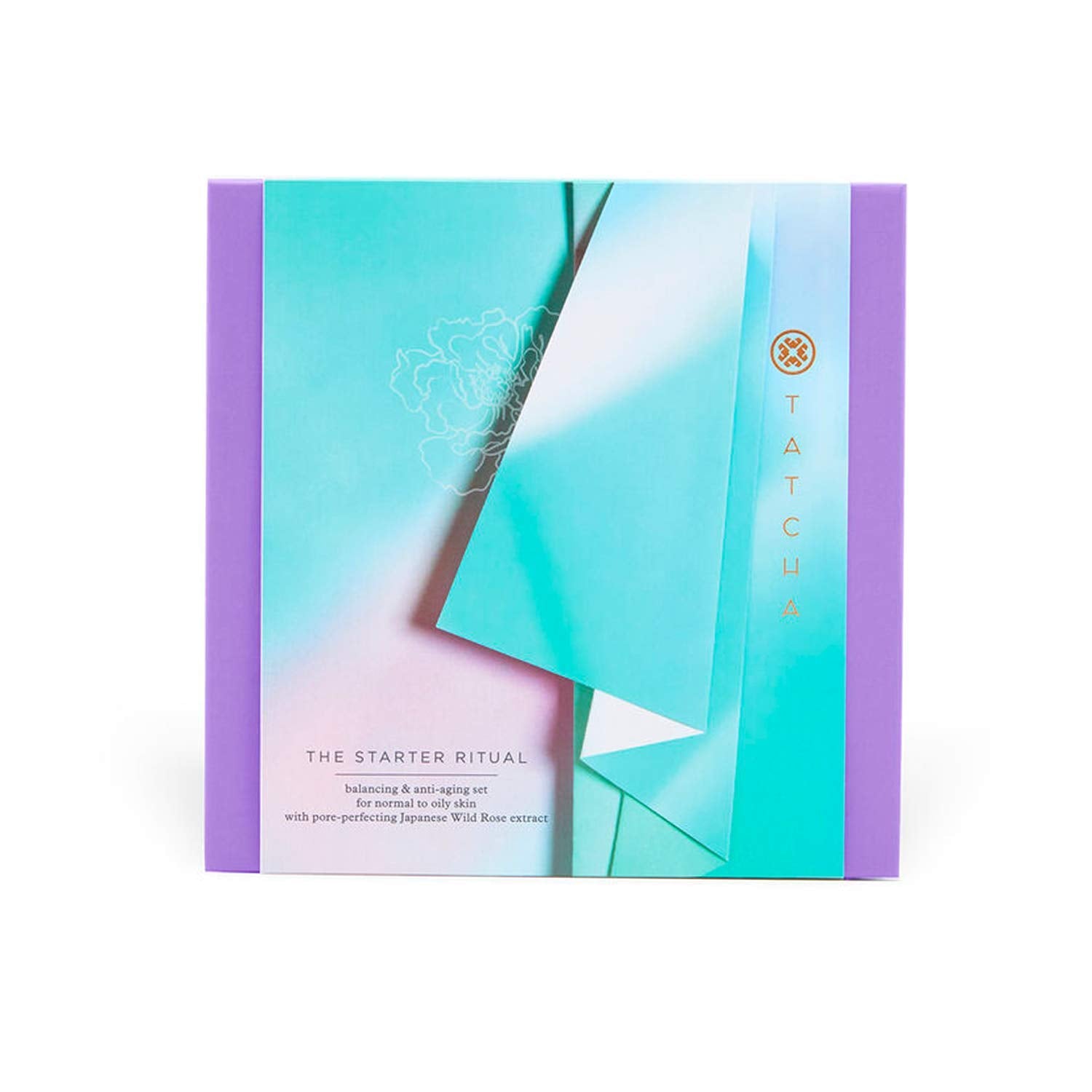 Tatcha The Starter Ritual Set - Balancing for Normal to Oily Skin: Includes Pure One Step Camellia Cleansing Oil, Rice Polish