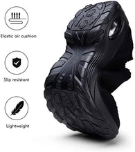 
                        
                          Load image into Gallery viewer, STQ Slip On Breathe Mesh Walking Shoes Women Fashion Sneakers Comfort Wedge Platform Loafers
                        
                      