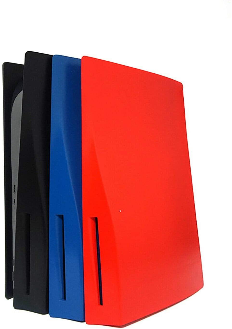gotor Hard Shell Protective Case Skin Cover Housing Replacement for Playstation 5 PS5 Disk Console (Playstation 5 Disc Version, Black) - JOY2ESpree