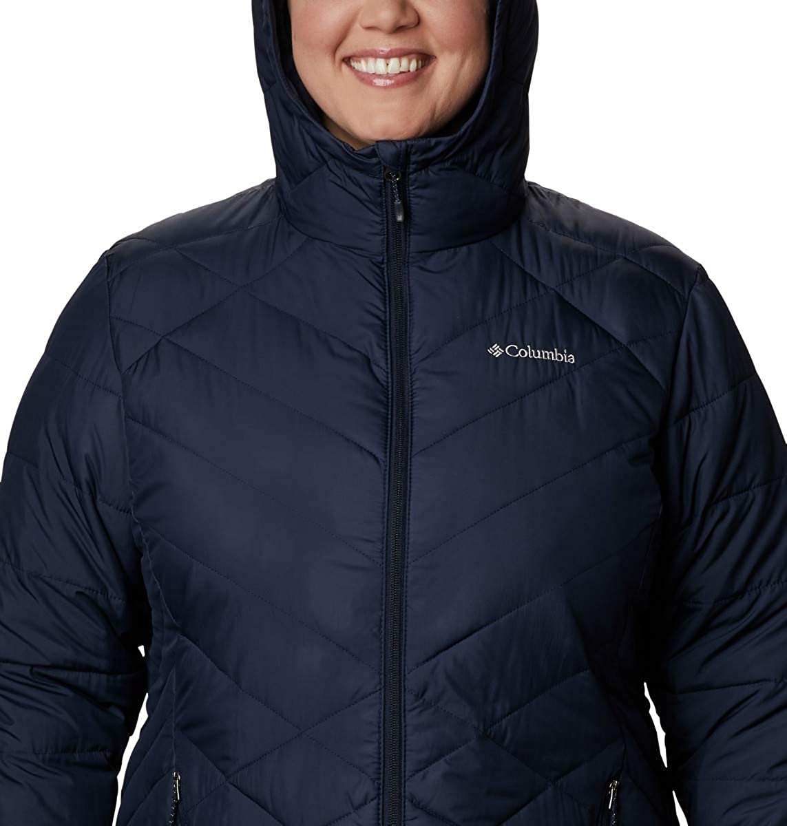 Columbia Womens Heavenly Long Hooded Jacket