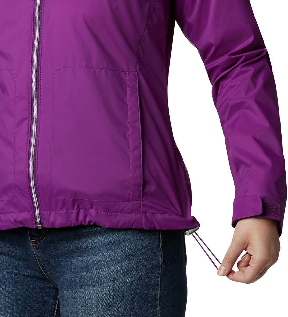 Columbia Women's Switchback Iii Adjustable Waterproof Rain Jacket