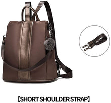 
                        
                          Load image into Gallery viewer, Women Backpack Purse Waterproof Nylon Anti-theft Rucksack Lightweight Shoulder Bag
                        
                      