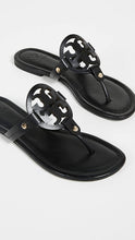 
                        
                          Load image into Gallery viewer, Tory Burch Women's Miller Thong Sandals, Black
                        
                      