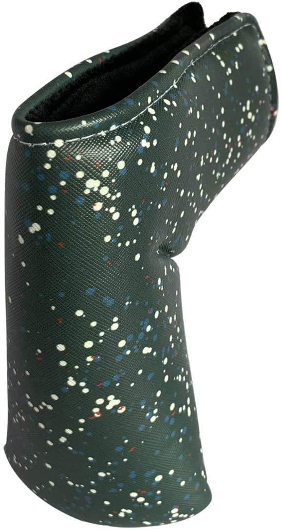 Yopral Golf Blade Putter Cover Green Headcover for Golf Clubs - JOY2ESpree