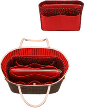
                        
                          Cargar imagen en el visor de la galería, Felt Purse Bag Organizer Insert with zipper Bag Tote Shaper Fit Speedy Neverfull MM GM
                        
                      