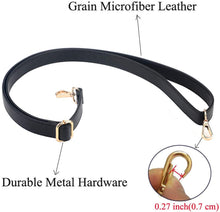 
                        
                          將圖片載入圖庫檢視器 Beaulegan Purse Strap Replacement - Full Grain Microfiber Leather - 59 Inch Long Adjustable for Crossbody Shoulder Bag - 1 Inch Wide, Black / Silver
                        
                      