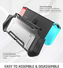 
                        
                          將圖片載入圖庫檢視器 Mumba Dockable Case Compatible for Nintendo Switch, [Blade Series] TPU Grip Protective Cover Case with Ergonomic Design and Comfort Grip (Clear) - JOY2ESpree
                        
                      