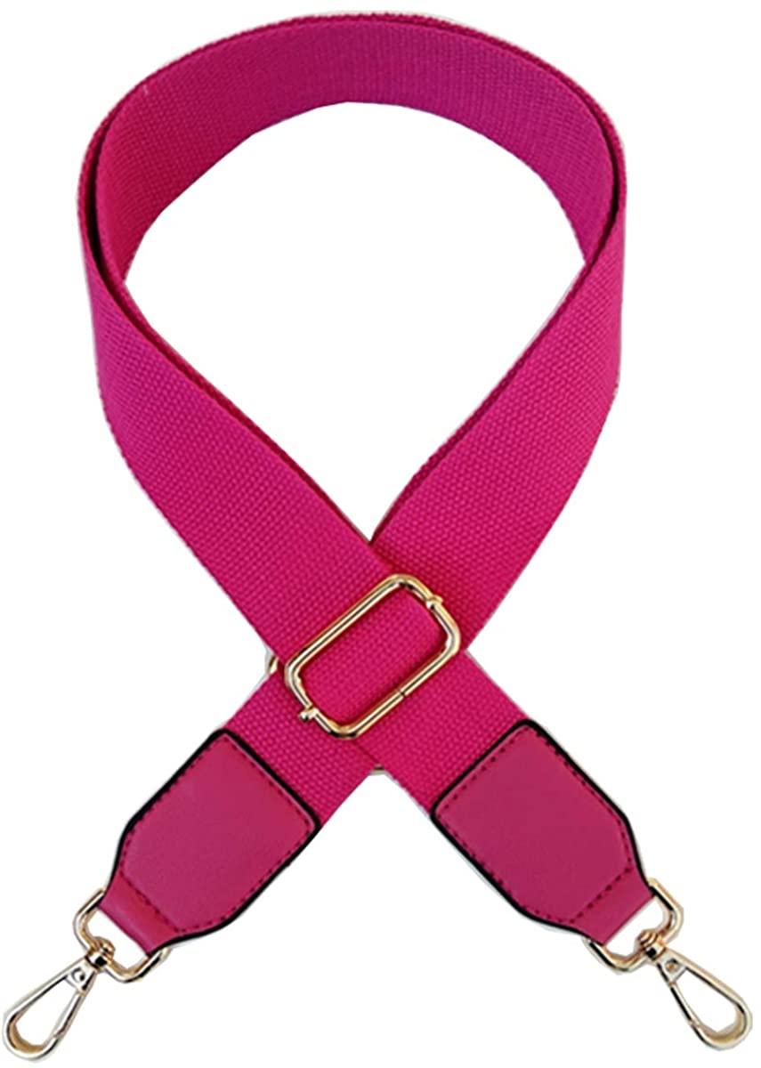 Beacone Wide Purse Strap Adjustable Canvas Replacement Crossbody Handbag Shoulder Bag Strap