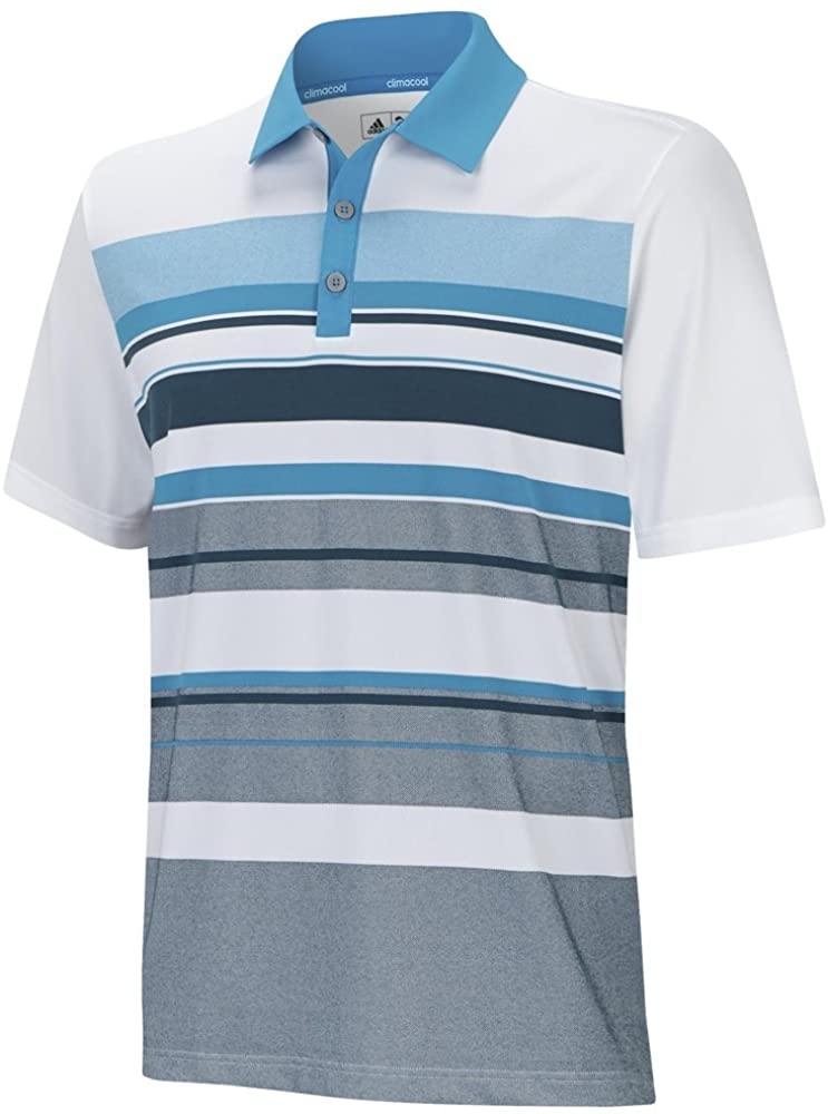 adidas Golf Men's Climacool Graphic Chest Stripe Polo - JOY2ESpree