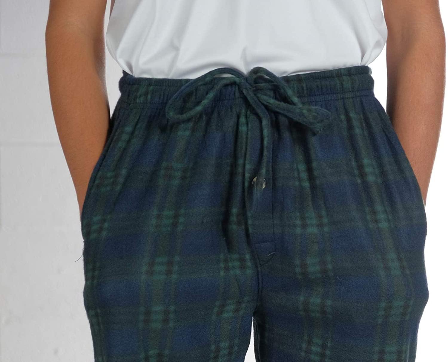 Real Essentials 3 Pack Boys Pajama Pants Super Soft Fleece PJ Lounge Bottoms for Kids - JOY2ESpree