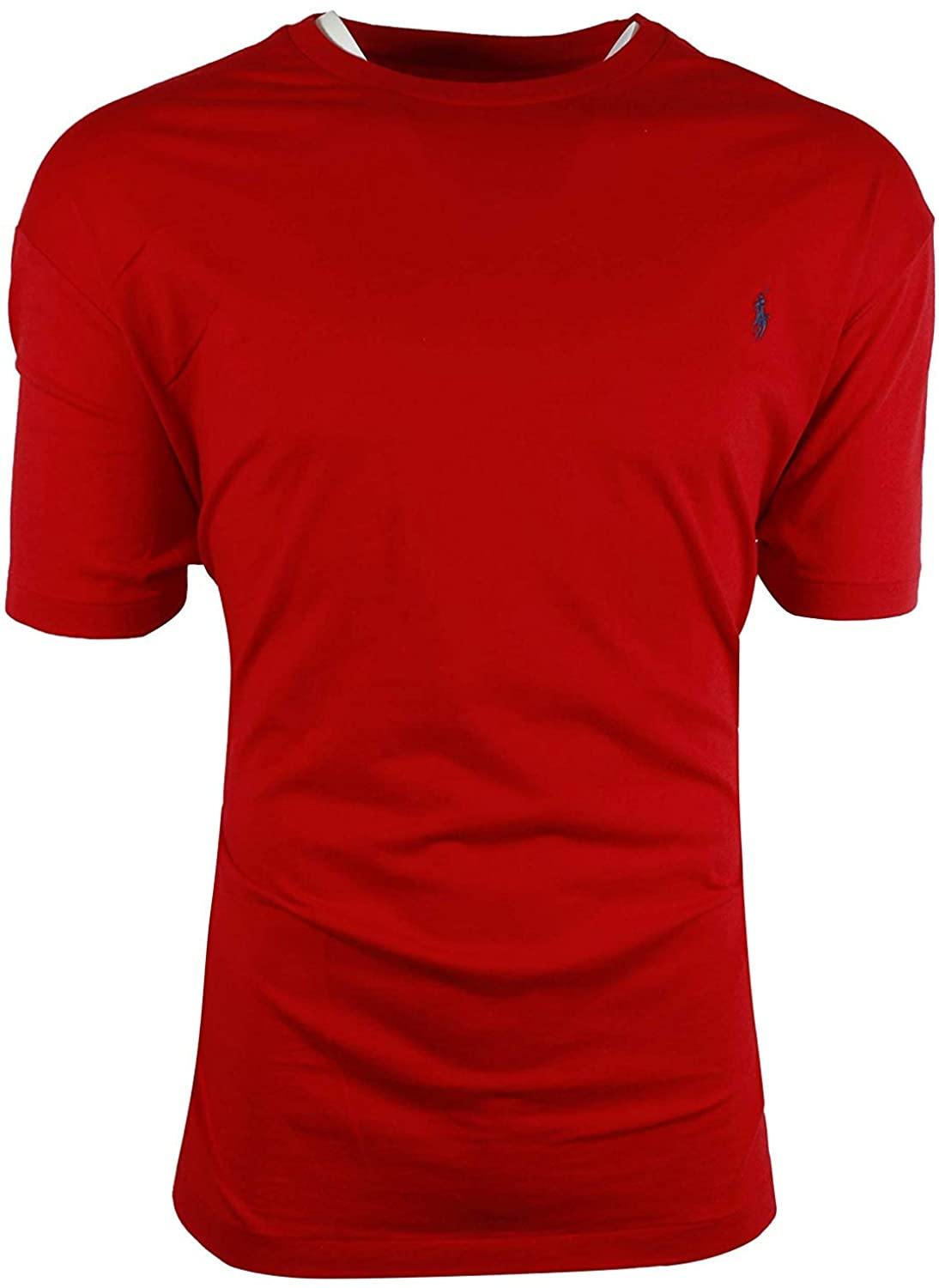 Polo Ralph Lauren Mens Short Sleeve T-Shirt Hampton Purple