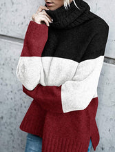 
                        
                          Muat gambar ke penampil Galeri, FISACE Womens Solid Round Neck Oversized Turtleneck Full Sleeve Knitted Sweater Pullover
                        
                      