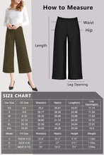 
                        
                          將圖片載入圖庫檢視器 Tsful High Waisted Wide Leg Pants for Women Summer Business Casual Crop Dress Pants Stretch Pull On Capris
                        
                      