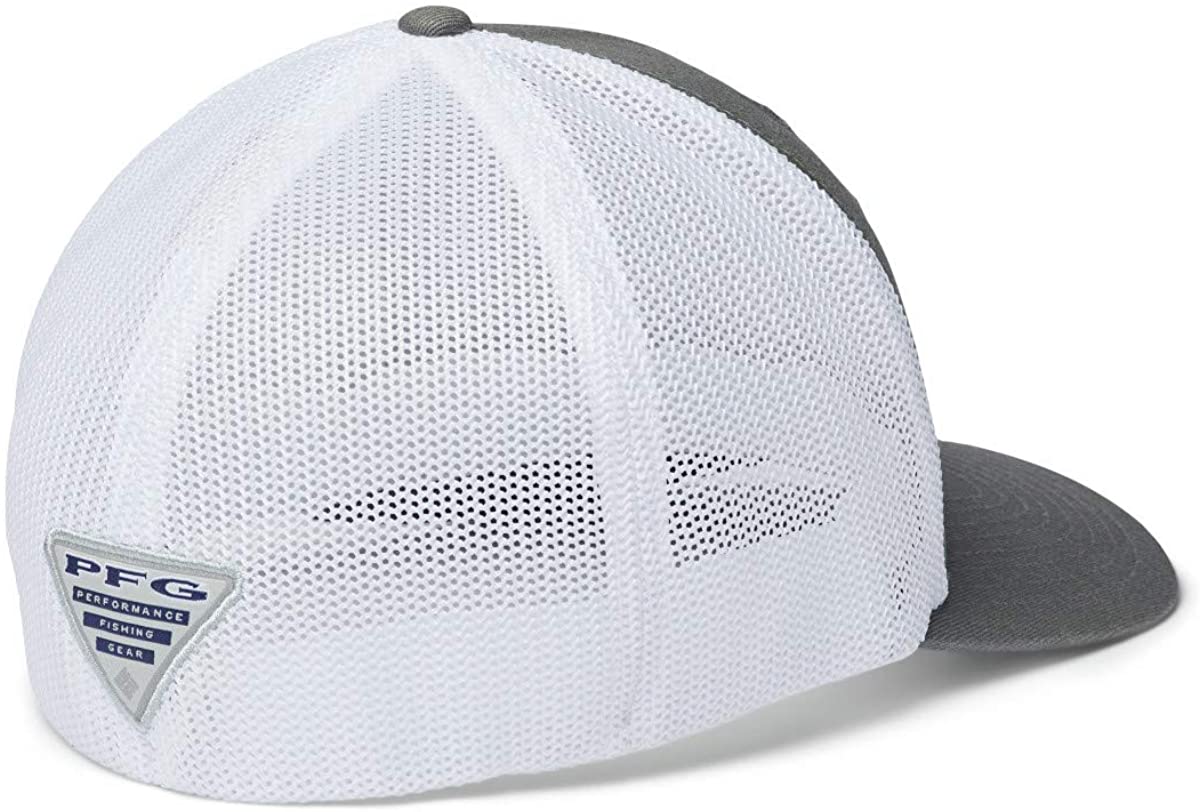 Columbia Unisex-Adult PFG Mesh Fish Flag Ball Cap