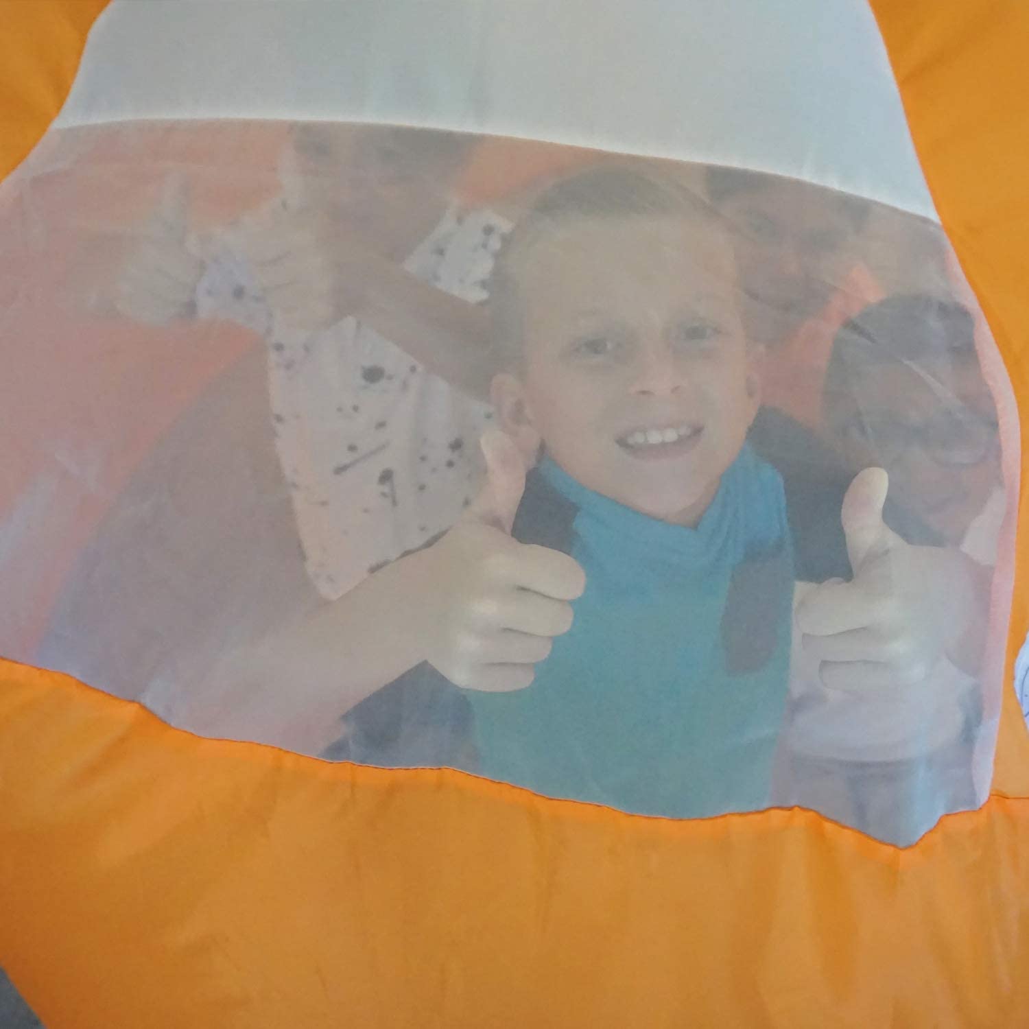 The Original AirFort Build A Fort in 30 Seconds, Inflatable Fort for Kids (Ocean Camo)