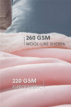 
                        
                          Load image into Gallery viewer, Bedsure Sherpa Fleece Blanket Throw Size Navy Lightweight Super Soft Cozy Luxury Bed Blanket Microfiber
                        
                      