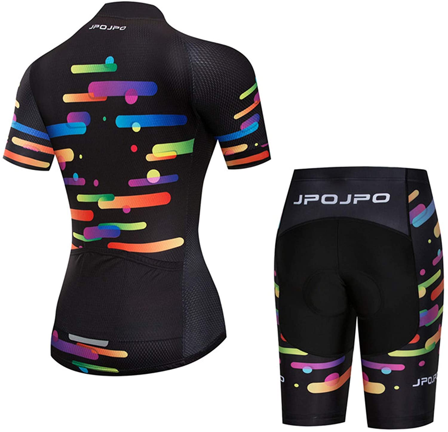 Women's Cycling Clothing Short Sleeve Bike Jersey Sets Bib Shorts Summer Cycling Sets Reflective