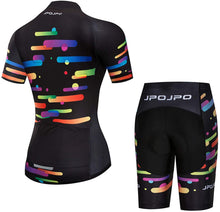 
                        
                          Muat gambar ke penampil Galeri, Women's Cycling Clothing Short Sleeve Bike Jersey Sets Bib Shorts Summer Cycling Sets Reflective
                        
                      