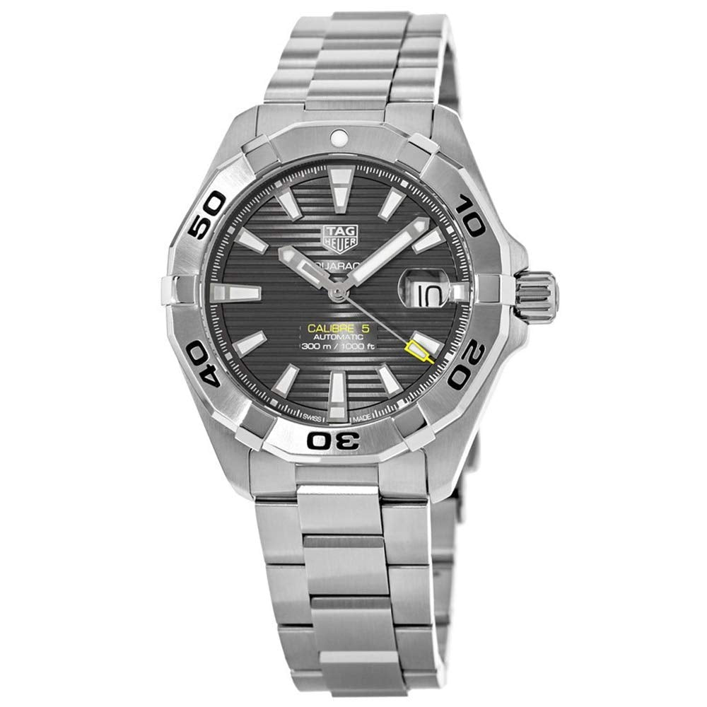 Tag Heuer Aquaracer Calibre 5 Black Dial Stainless Steel Men's Watch WBD2113.BA0928