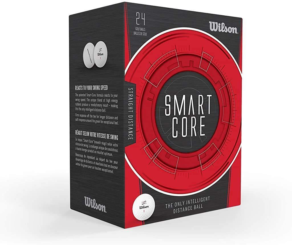 Wilson Smart Core Golf Ball - Pack of 24 (White) - JOY2ESpree