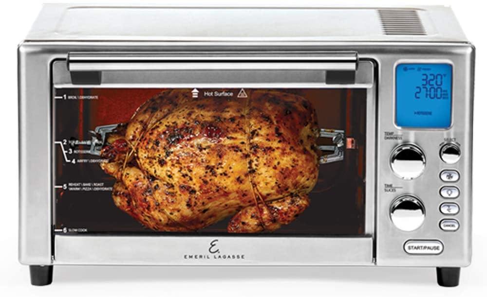 Emeril Lagasse Power AirFryer 360 Better Than Convection Ovens Hot Air Fryer Oven - JOY2ESpree