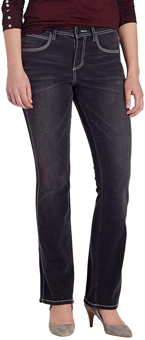 Jag Jeans Women's Bianca Boot Jean in Platinum Denim-Grey-dup