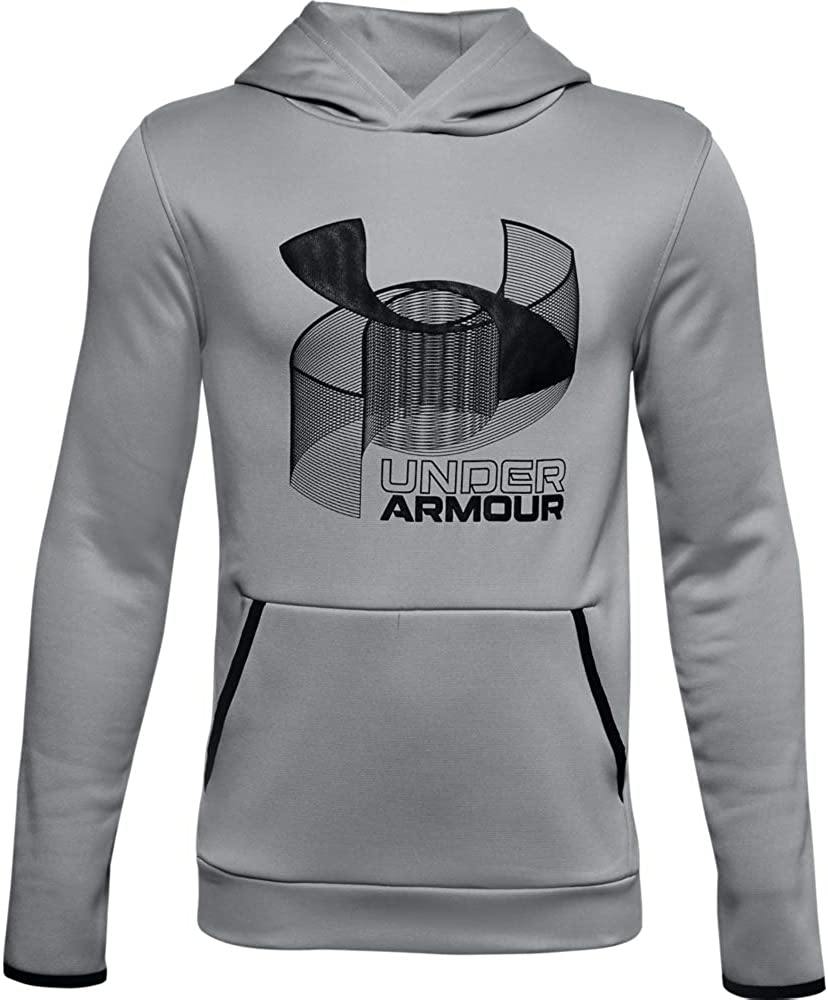 Under Armour Boys' Fleece Branded Hoodie