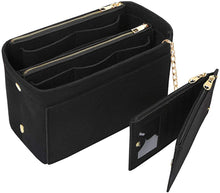 
                        
                          画像をギャラリービューアに読み込む, APSOONSELL Felt Purse Organizer Insert with Card Case, Tote Handbag Organizer Bag Insert with Zipper
                        
                      
