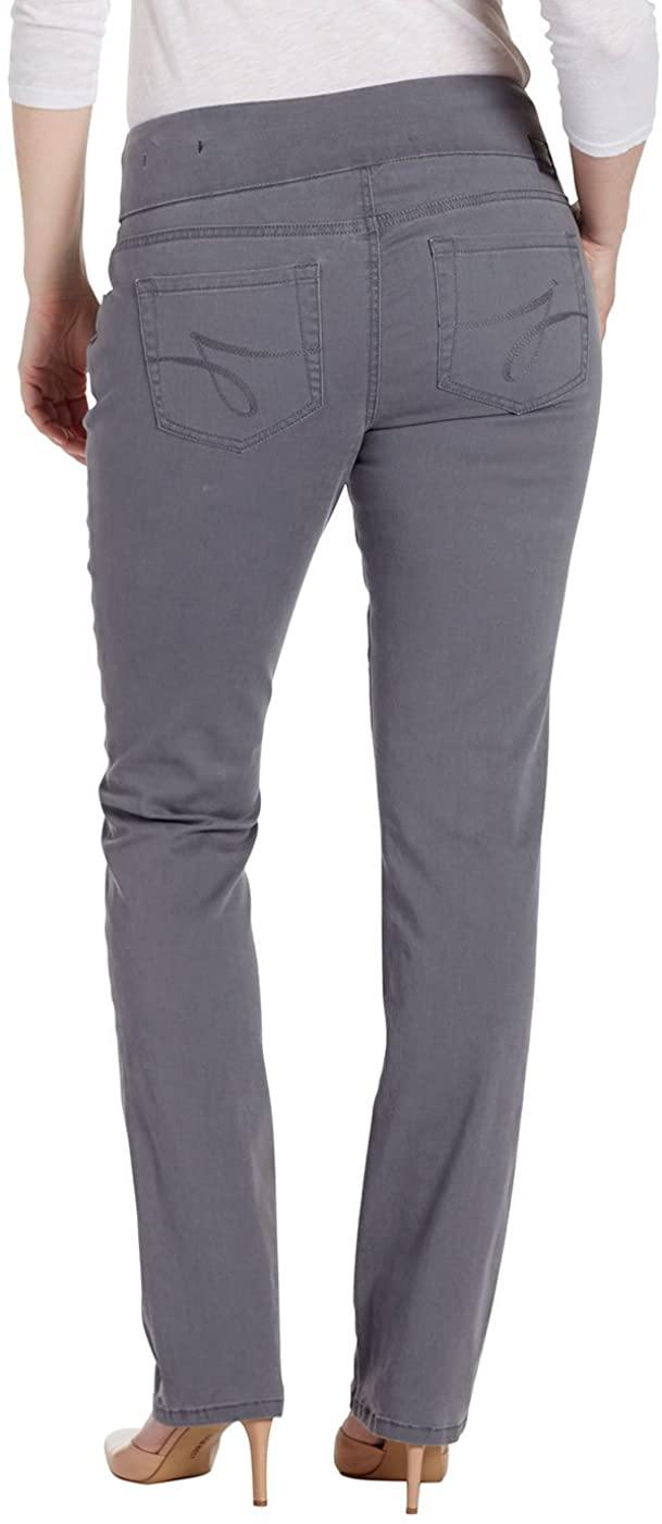 Jag Jeans Women's Petite Peri Pull on Straight Leg Pant