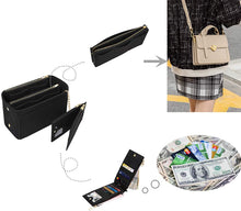 
                        
                          画像をギャラリービューアに読み込む, APSOONSELL Felt Purse Organizer Insert with Card Case, Tote Handbag Organizer Bag Insert with Zipper
                        
                      