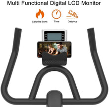 
                        
                          Cargar imagen en el visor de la galería, Ativafit Exercise Bike Stationary Indoor Cycling Bike 35 lbs Flywheel Belt Drive Workout Bicycle Training LCD Monitor - JOY2ESpree
                        
                      
