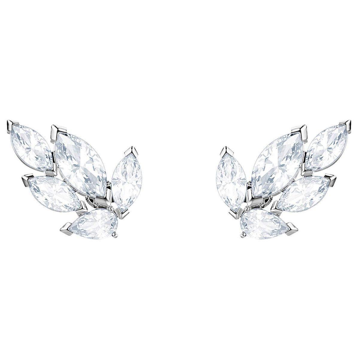 Swarovski Louison Stud Pierced Earrings White One Size - JOY2ESpree
