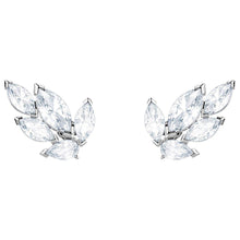 
                        
                          Load image into Gallery viewer, Swarovski Louison Stud Pierced Earrings White One Size - JOY2ESpree
                        
                      