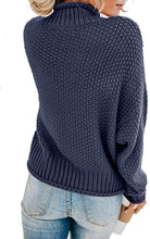 
                        
                          画像をギャラリービューアに読み込む, Saodimallsu Womens Turtleneck Oversized Sweaters Batwing Long Sleeve Pullover Loose Chunky Knit Jumper - JOY2ESpree
                        
                      