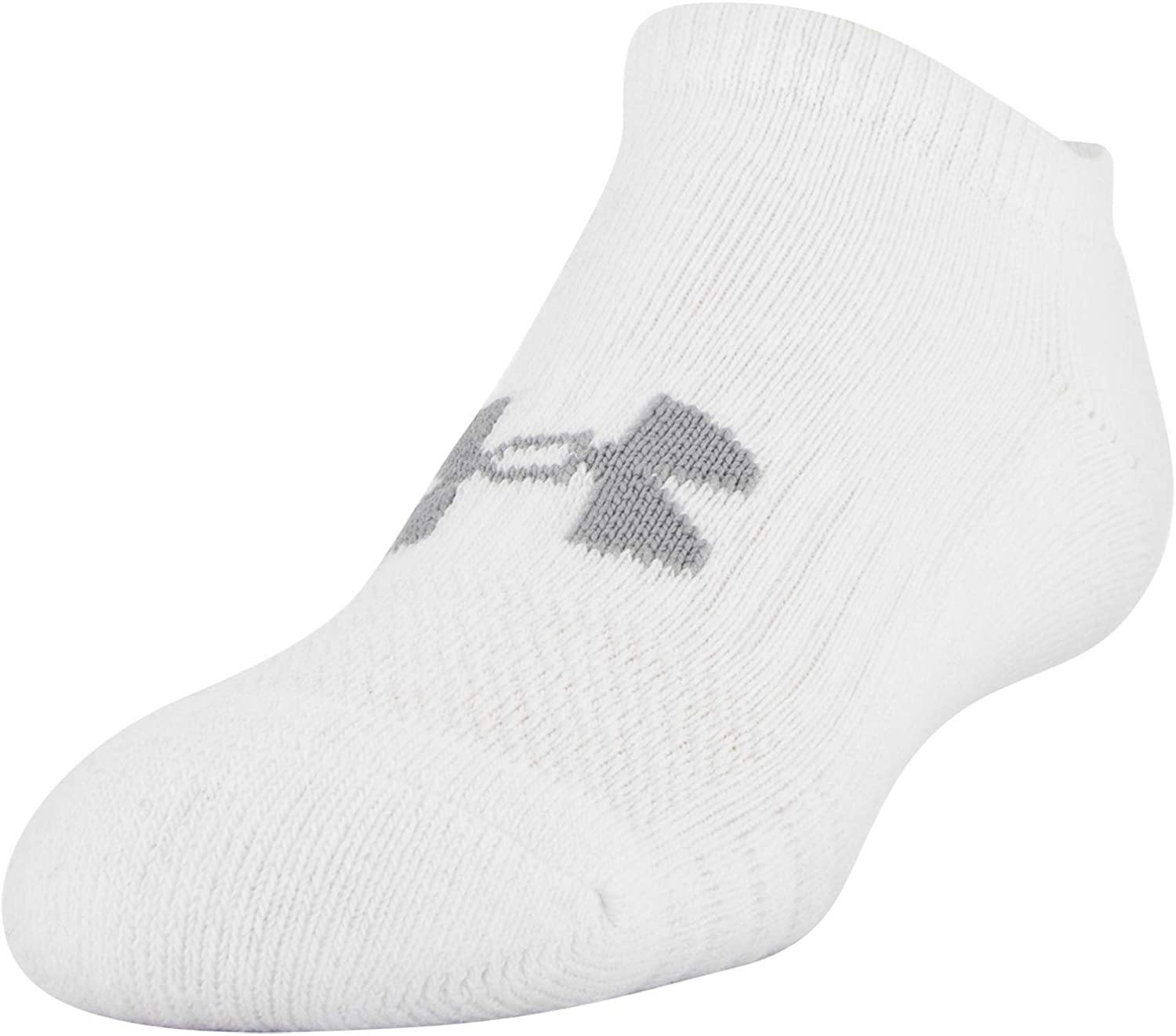 Under Armour Youth Cotton No Show Socks, 6-pairs - JOY2ESpree