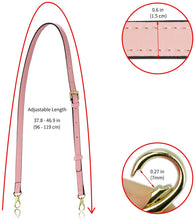 
                        
                          Load image into Gallery viewer, Allzedream Leather Purse Strap Replacement Crossbody Handbag Long Adjustable
                        
                      