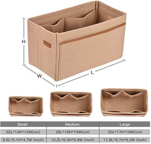 
                        
                          Load image into Gallery viewer, Felt Insert Bag Organizer Bag in Bag Handbag Fit LV Speedy Neverfull Longchamp
                        
                      