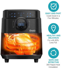 
                        
                          Muat gambar ke penampil Galeri, Air Fryer Convection Oven Combo 10-in-1 Countertop Airfryer 24QT Ultra Large Capacity Toaster Oven for Large Family Chicken - JOY2ESpree
                        
                      