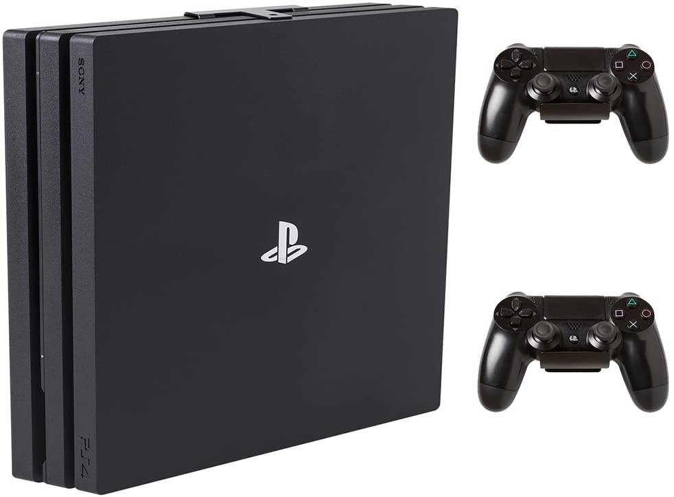 HIDEit 4 Original PS4 Wall Mount and (2) Controller Wall Mounts (PlayStation 4 Original Bundle) - JOY2ESpree
