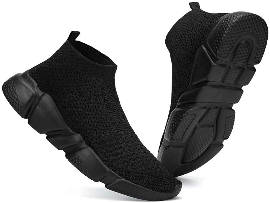 Voxge Men's and Women's Sock Sneakers Lightweight Breathable Athletic Running.