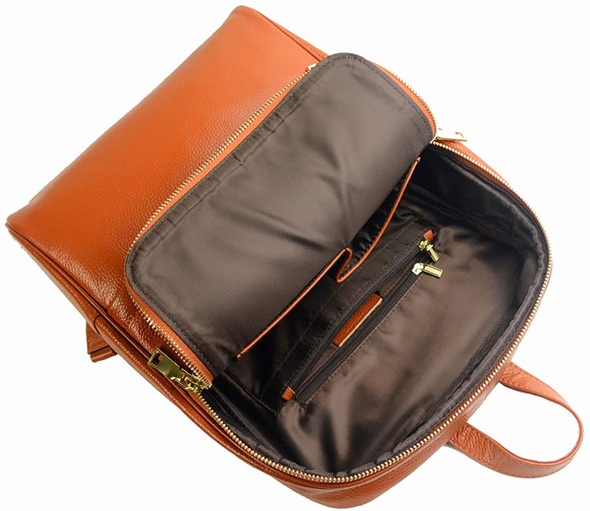 Coolcy Hot Style Women Real Genuine Leather Backpack Fashion Bag