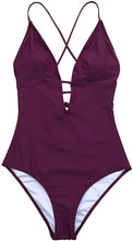 
                        
                          將圖片載入圖庫檢視器 CUPSHE Women's One Piece Swimsuit Tummy Control V Neck Two Piece Bathing Suit
                        
                      