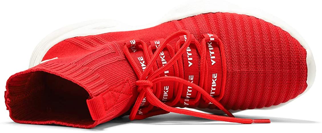Women's Walking Shoes Running Shoes Socks Platform Fashion Mesh Sneakers Air Cushion Athletic Gym Casual Loafers Dance Hip-hop Shoes