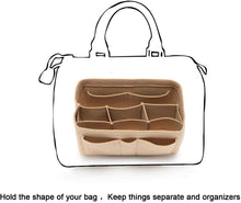
                        
                          將圖片載入圖庫檢視器 Purse Bag Organizer Insert with Lots of Different Size Spaces Divider Shaper for Speedy Shoulder Hobo Bag Keep Stuff Organized
                        
                      