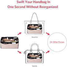 
                        
                          Cargar imagen en el visor de la galería, Felt Purse Organizer, Bag in Bag Organizer For Tote &amp; Handbag Speedy Neverfull, Medium Large Extra Large
                        
                      