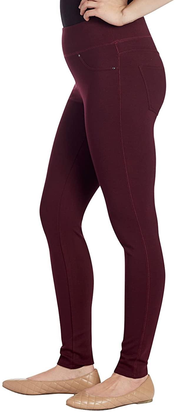 Jag Jeans Women's Petite Ricki Pull On Ponte Knit Legging
