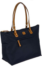 
                        
                          Load image into Gallery viewer, Bric's Women's x-Travel 2.0 Large Sportina Shopper Tote Bag, Navy, One Size
                        
                      
