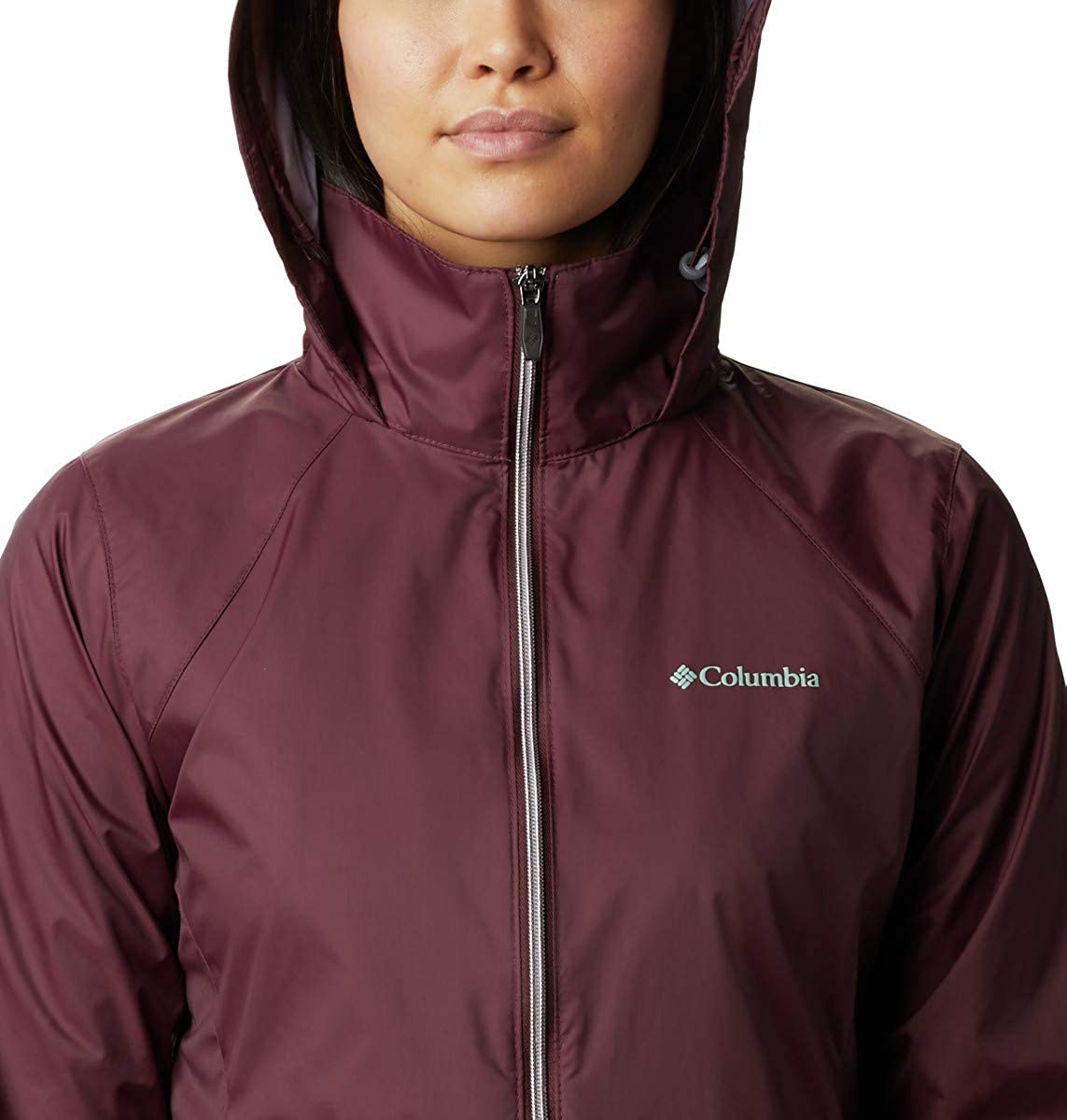 Columbia Women's Switchback Iii Adjustable Waterproof Rain Jacket