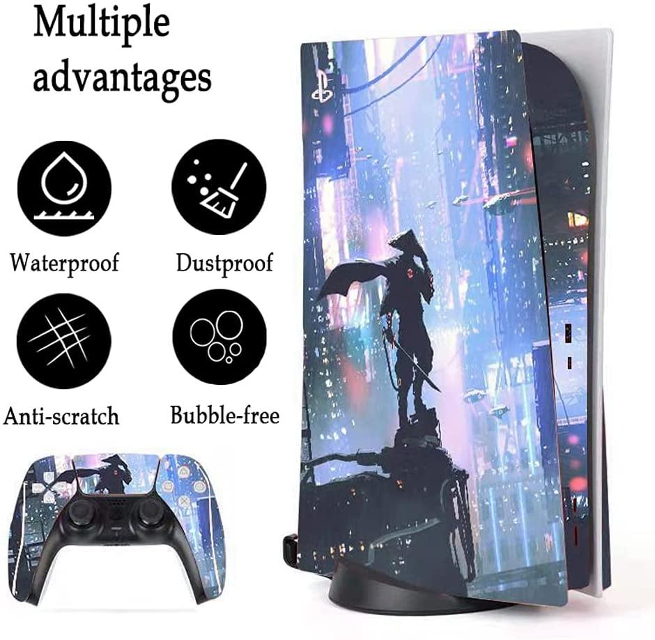 PS5 Skin for Console and Controller, Vinyl Sticker Decal Cover for Playstation 5 - JOY2ESpree